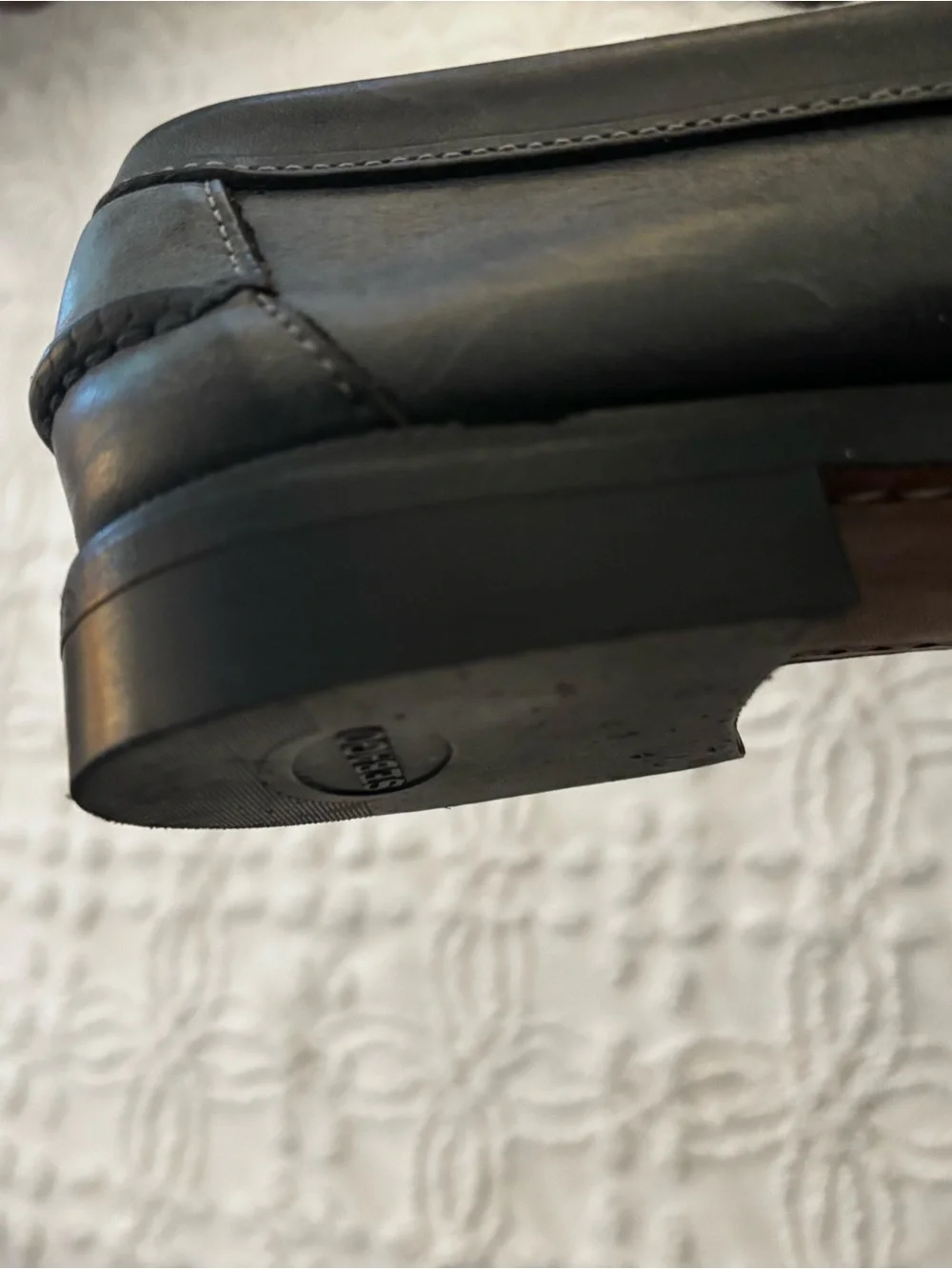 Sebago Men's Slip-On Loafers in Charcoal